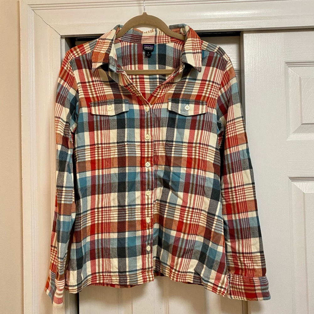 Patagonia Long-Sleeved Fjord Flannel Shirt